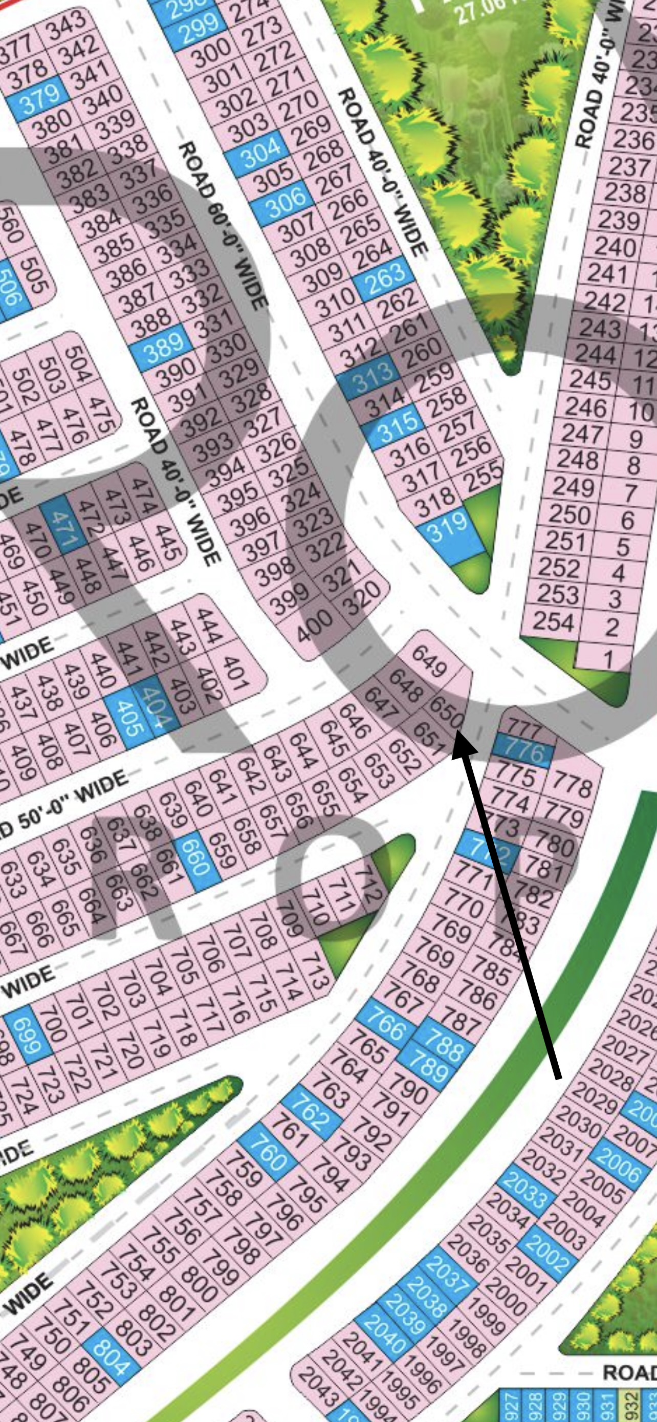 09 Marla Coner+Main-boulevard plot available for sale located in D block 650-D